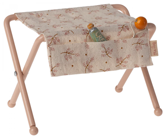 Maileg Baby Mouse Nursery Table - Rose