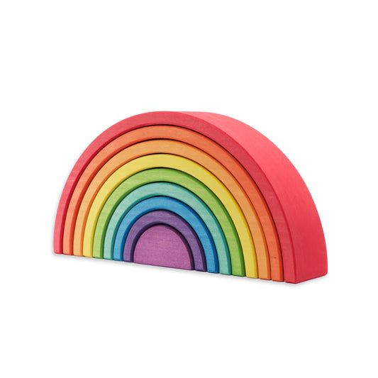 Ocamora Medium Wood Rainbow Red