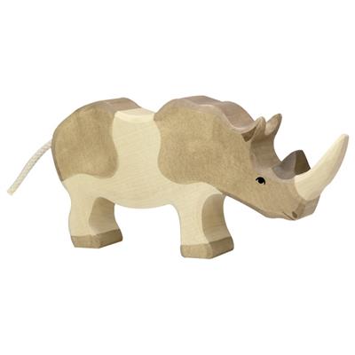 Holztiger Rhinoceros Wooden European Toy