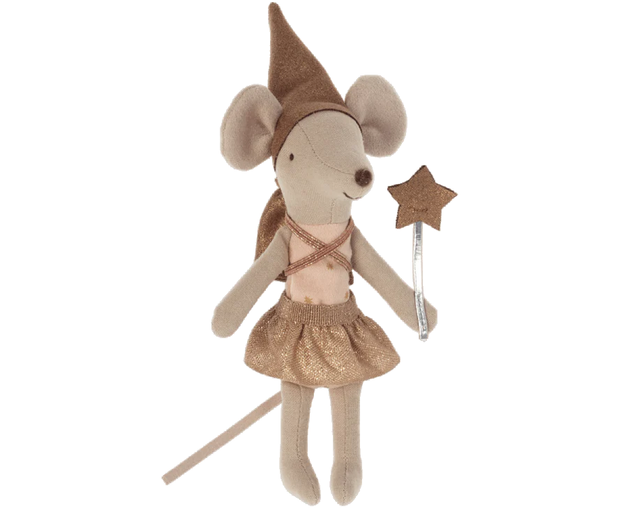 Maileg Tooth Fairy Mouse in Matchbox Blue or Rose 2023