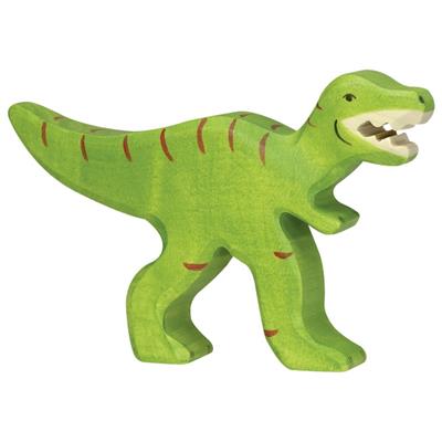Holztiger Tyrannosaurus Rex Wooden Dinosaur European Toy